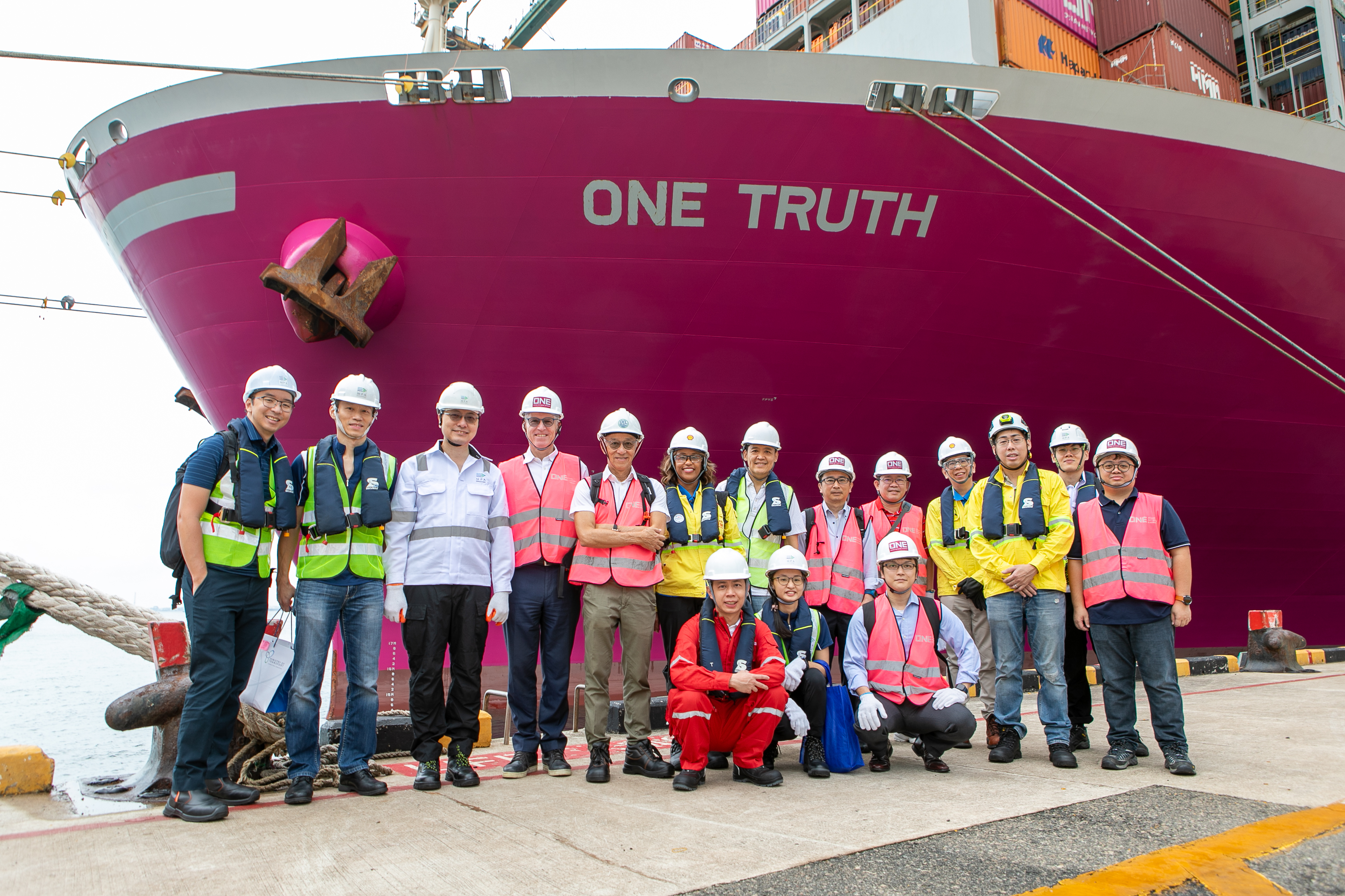 Representatives in front of ONE truth